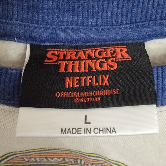 Stranger Things Sweatshirt Netflix Size Large - Picture 5 of 7